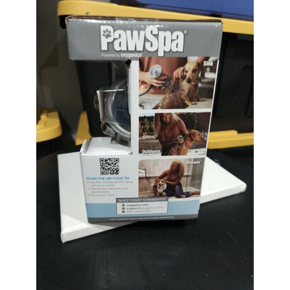 Oxygenics PawSpa Shampooch Handheld Pet Spa Washer 5-spray Handheld Shower New
